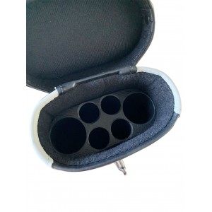 Champion Instroke Leather Cue Cases 2x4 2S4B, Model: G-62636-GB (Grey and Black color)